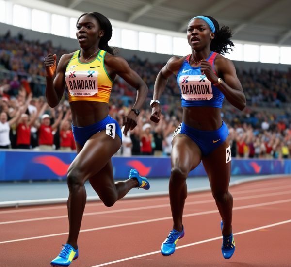 Leonardo_Phoenix_Two_Black_female_athletes_running_at_full_spe_2